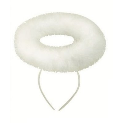 Angel´s halo with feathers, 30 cm