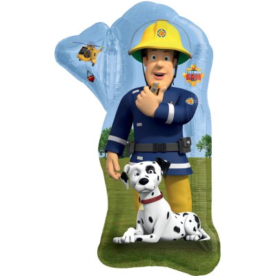 Fireman Sam 55x83cm foil balloon