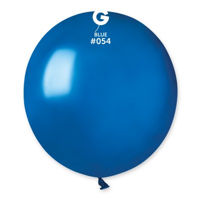 Balloons 48cm/19" #054 Metallic Ocean Blue (25pcs)