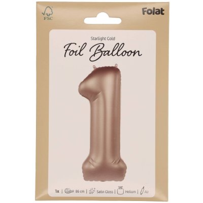 Number "1" satin gold 86cm foil balloon - 8714572104616_5.jpg