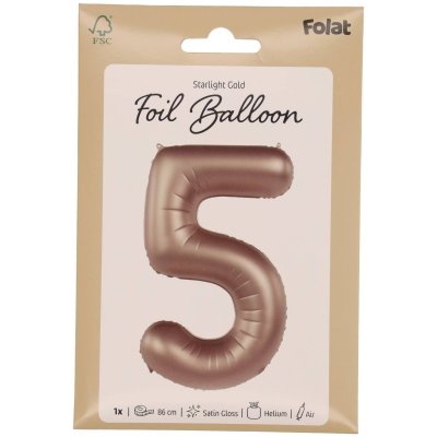 Number "5" satin gold 86cm foil balloon - 8714572104654_5.jpg