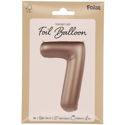 Number "7" satin gold 86cm foil balloon - 8714572104678_5.jpg