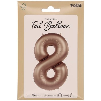 Number "8" satin gold 86cm foil balloon - 8714572104685_5.jpg