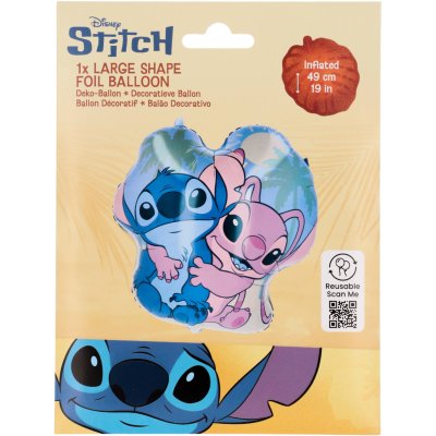 Stitch and Angel 47x49cm foil balloon - 1-10888_5.jpg