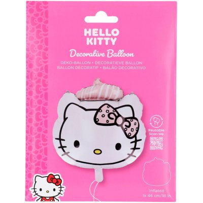 Hello Kitty head 48x71cm foil balloon - 1-11089_5.jpg