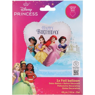 Heart Disney princess HB 45cm foil balloon - 1-10860_5.jpg