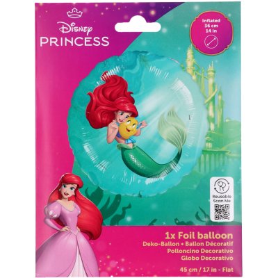 Circle "Ariel" 45cm foil balloon - 1-10863_5.jpg
