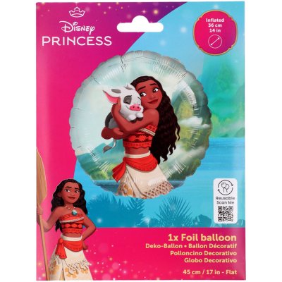 Circle "Vaiana" 45cm foil balloon - 1-10869_5.jpg