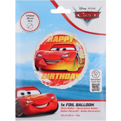 Circle "HB Cars" 45cm foil balloon - 1-10877_5.jpg
