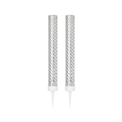 Cake fountains silver 12cm, 2 pcs