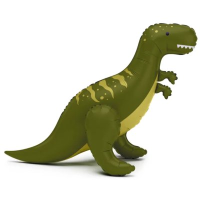 T-Rex freestanding 93x79cm foil balloon