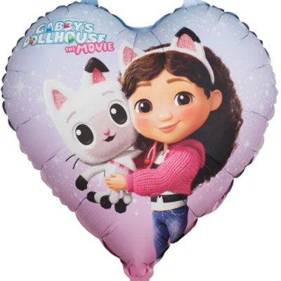 Heart Gabby's Dollhouse 35cm Foil Balloon