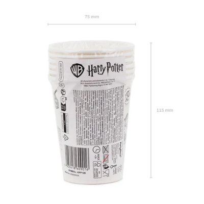 Paper cups Harry Potter, 250 ml, 6pcs - Screenshot 2026-10-14 at 13-24-43 Paper cups Harry Potter 250 ml beige (1 pkt _ 6 pc.) - Designer decorations and ideas for every party! - PartyDeco.png