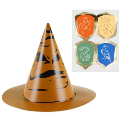 Hats Harry Potter Sorting Hat, 16 cm, 6pcs