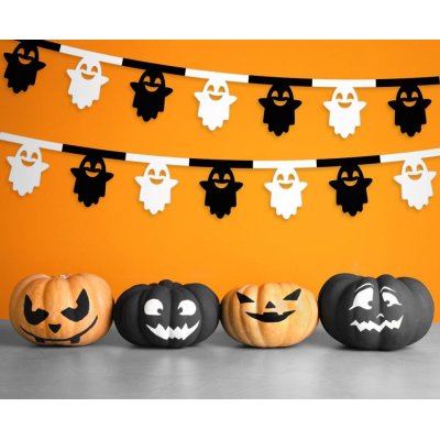 Paper garland "Ghosts", 360cm - 79504.jpg