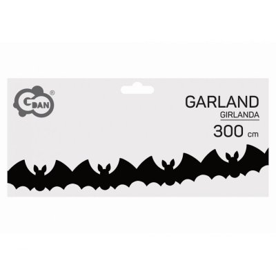 Paper garland "Bats", 300cm - 99807.jpg