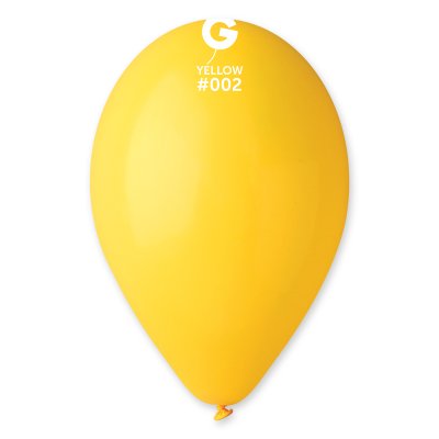 Balloons 26cm/10" #002 Pastel Yellow (100pcs) - G90_02_O.jpg