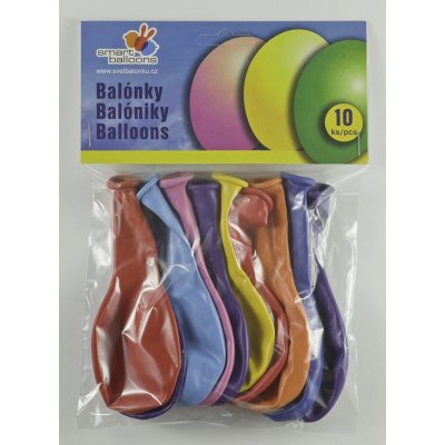 Balloons G110, pastel mix - 10 pcs - PG110_10.jpg