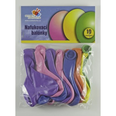 Balloons heart, pastel mix - 10 pcs - PCR_10_3.jpg