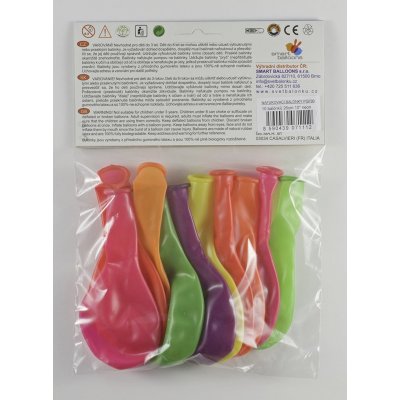 Balloons GF90 Neon Mix - 10 pcs - PGF90_10_2.jpg