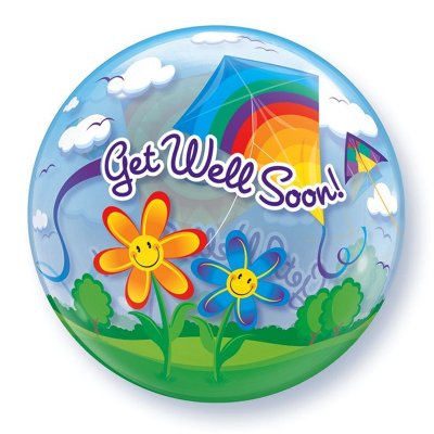 22"  Bubble - Flying dragon - Get well soon! - Uzdrav se brzy! 22 QUALATEX2_68654.jpg