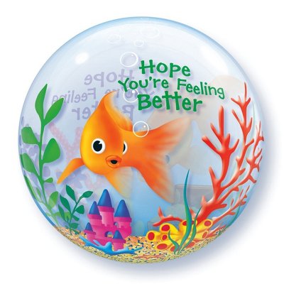 22" Bubble - Fish - Hope you're feeling better - Hope You´re feeling better – 22 QUALATEX2_68653.jpg