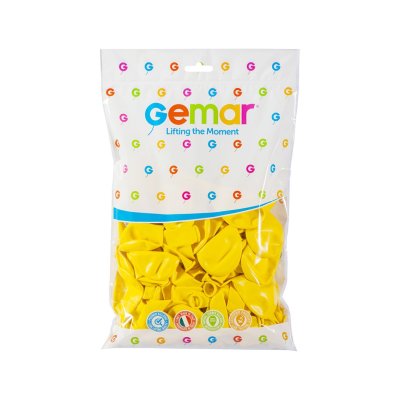 Balloons 30cm/12" #002 Pastel Yellow (100pcs) - G110 02-.jpg