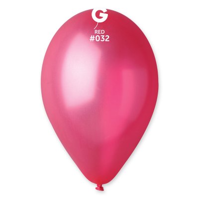Balloons 30cm/12" #032 Metallic Red (100pcs) - GM120_32_O.jpg