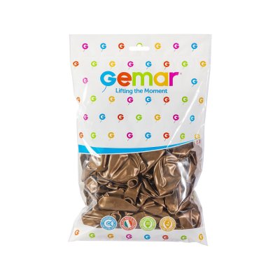 Balloons 28cm/11" #066 Metallic Brown (100pcs) - GM110 66-.jpg