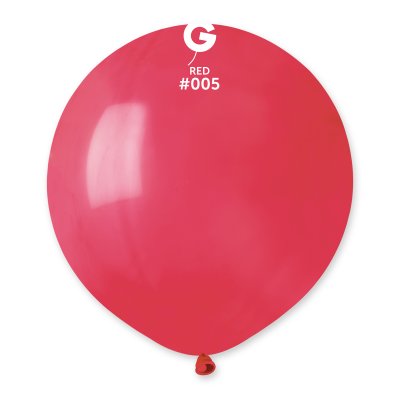 Balloons 48cm/19" #005 Pastel Red (25pcs) - G150_05_O.jpg