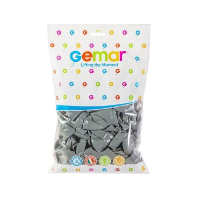 Balloons 26cm/10" #070 Pastel Grey (100pcs) - G90 70-.jpg