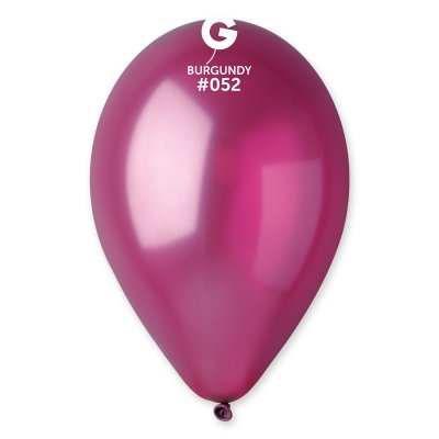 Balloon 28cm/11" #052 burgundy (100pcs/pack) - GM110_52_O.jpg