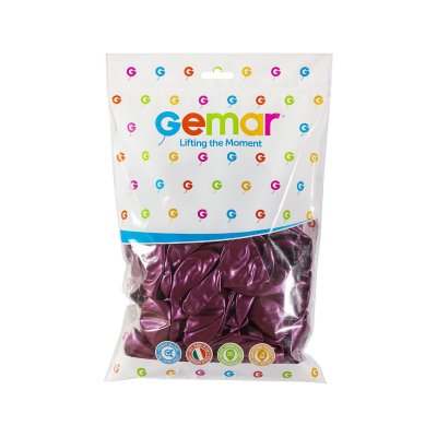 Balloon 28cm/11" #052 burgundy (100pcs/pack) - GM110 52-.jpg