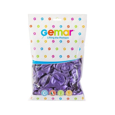 Balloons 28cm/11" #034 Metallic Purple (100pcs) - GM110 34-.jpg