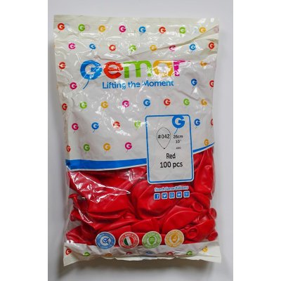 Balloons 26cm/10" #042 Crystal Red (100pcs) - G90 42.jpg