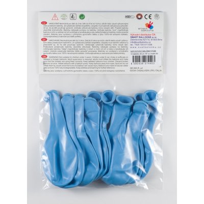 Balloons G90/009 Light Blue - 10 pcs - PG90_09_2.jpg