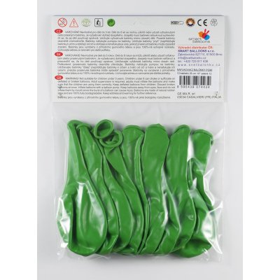 Balloons G90/012 Green - 10 pcs - PG90_12_2.jpg