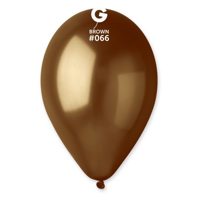 Balloons 26cm/10" #066 Metallic Brown (100pcs) - GM90_66_O.jpg