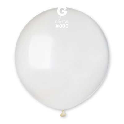 Balloons 48cm/19" #000 Transparent (25pcs) - G150_00_O.jpg