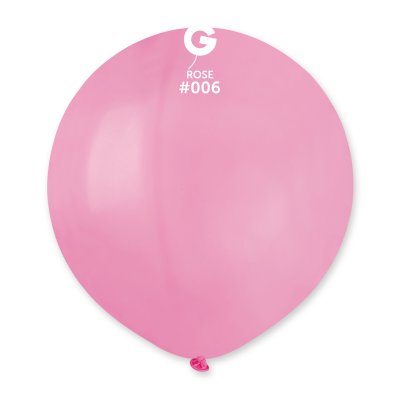 Balloons 48cm/19" #006 Pastel Pink (25pcs) - G150_06_O.jpg