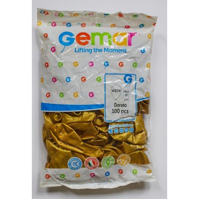 Balloons 26cm/10" #074 Metallic Dorato (100pcs) - GM90 74.jpg