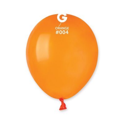 Balloons 13cm/5" #004 Pastel Orange (100pcs) - orange.jpg