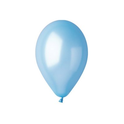Balloons GM110/035 Metallic Light Blue - 10 pcs
