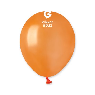 Balloons 13cm/5" #031 Metallic Orange (100pcs) - AM50_31_O.jpg