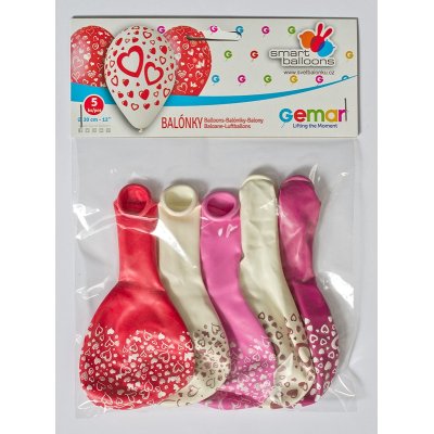 Balloons GS110 Hearts - 5pcs - srdce.jpg