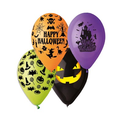 Balloons GS110 Halloween - 5pcs - HALOWEEN.png