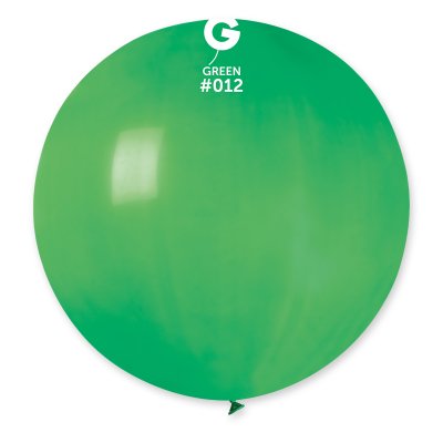 Balloon G40 #012 green (100cm, 40") - G40_12_O.jpg