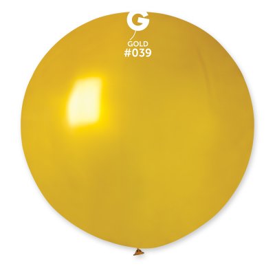Balloon GM40 #039 Metallic Gold (100cm, 40") - GM40_39_O.jpg