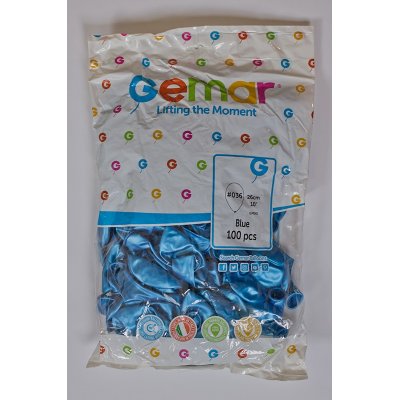 Balloons 26cm/10" #036 Metallic Blue (100pcs) - GM90 36.jpg