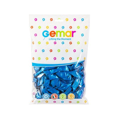 Balloons 26cm/10" #054 Metallic Blue (100pcs) - GM90 54-.jpg